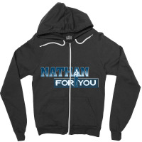 Nathan For You Zipper Hoodie | Artistshot