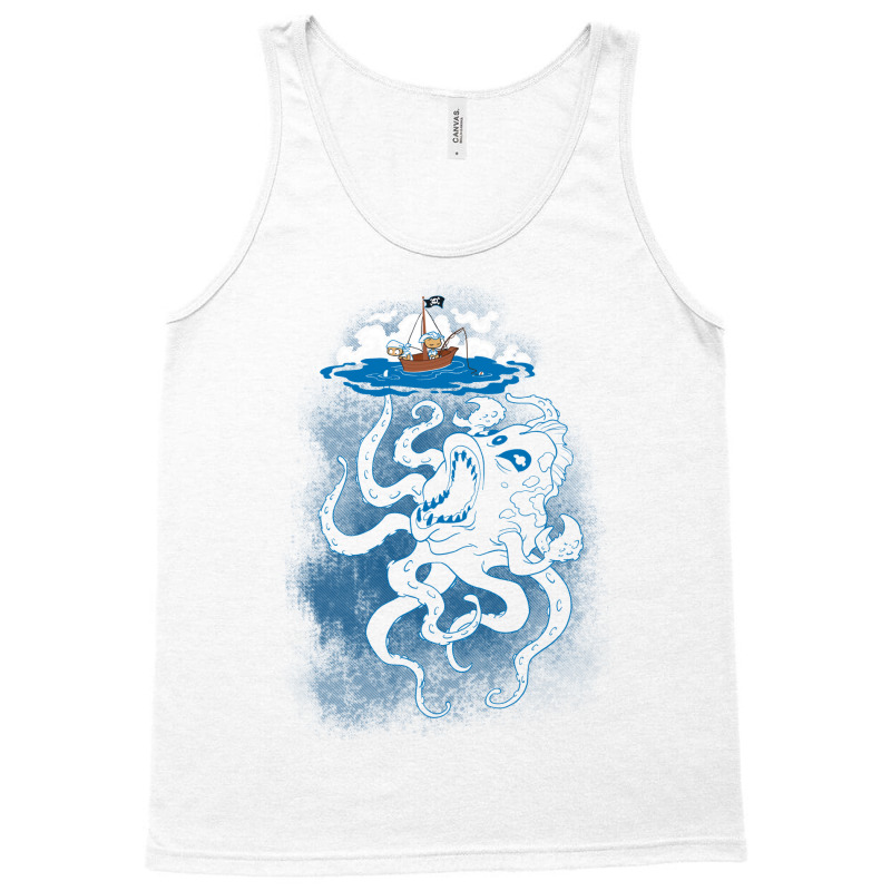 Here There Be Monster Tank Top by ovillabogevr | Artistshot