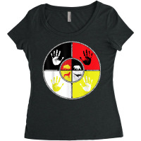 Native Americans   Medicine Wheel   Mmiw T Shirt Women's Triblend Scoop T-shirt | Artistshot