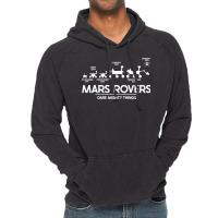 Mars Perseverance Rover Dare Mighty Things Landing Vintage Hoodie | Artistshot