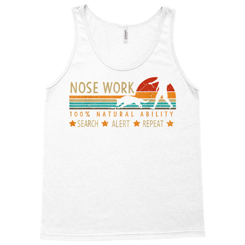 Nosework Dog Sport Training Nose Work Scent Work F Tank Top by chomibe | Artistshot