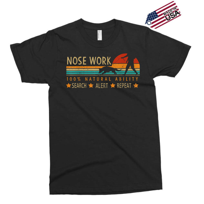 Nosework Dog Sport Training Nose Work Scent Work F Exclusive T-shirt by chomibe | Artistshot