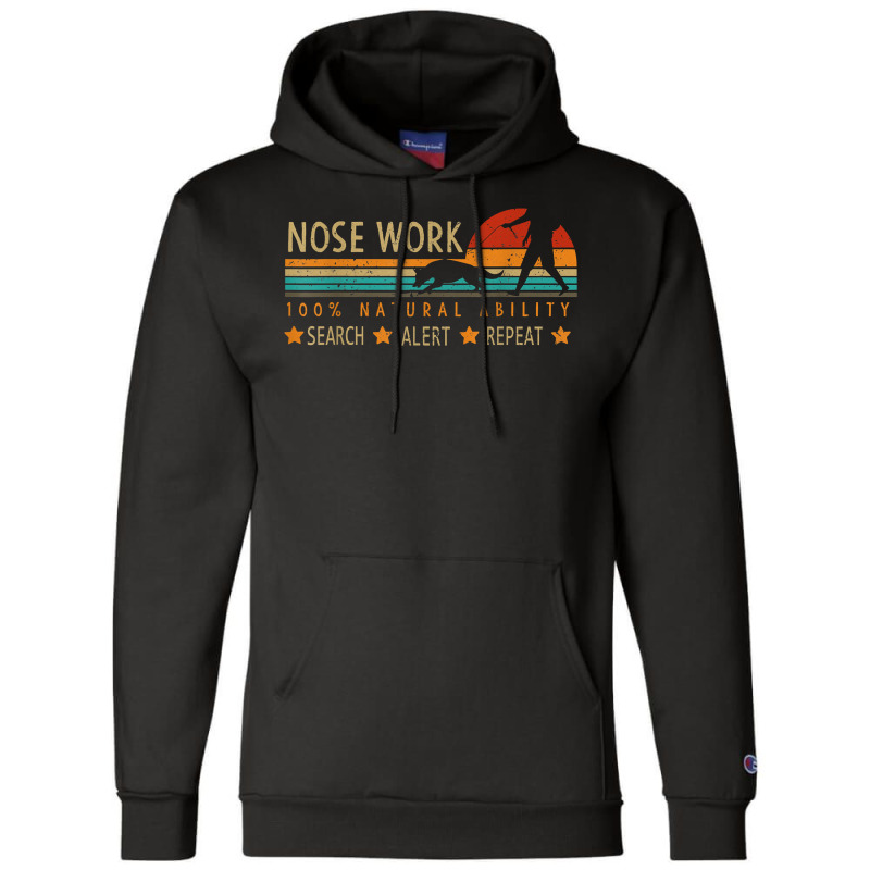 Nosework Dog Sport Training Nose Work Scent Work F Champion Hoodie by chomibe | Artistshot