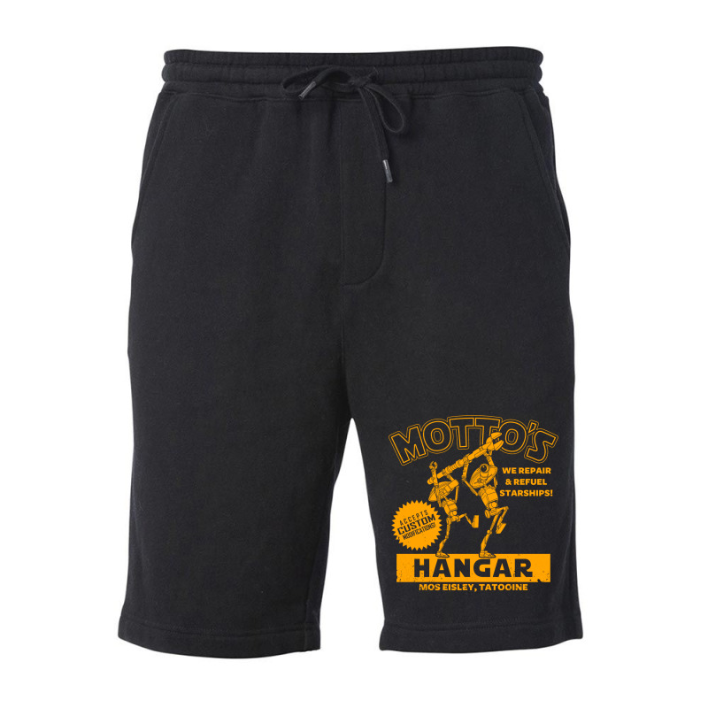 Motto's Hangar Fleece Short | Artistshot