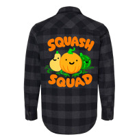 Squash Squad Cute Funny Autumn Fall Pumpkin Butter Flannel Shirt | Artistshot