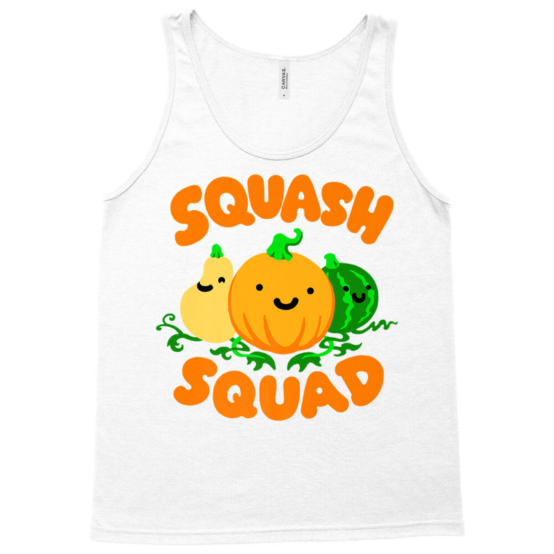 Squash Squad Cute Funny Autumn Fall Pumpkin Butter Tank Top by aiiluurosy | Artistshot