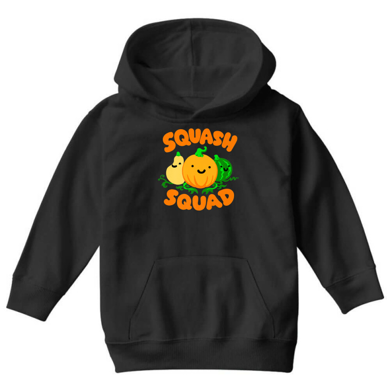 Squash Squad Cute Funny Autumn Fall Pumpkin Butter Youth Hoodie by aiiluurosy | Artistshot