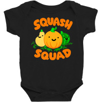 Squash Squad Cute Funny Autumn Fall Pumpkin Butter Baby Bodysuit | Artistshot