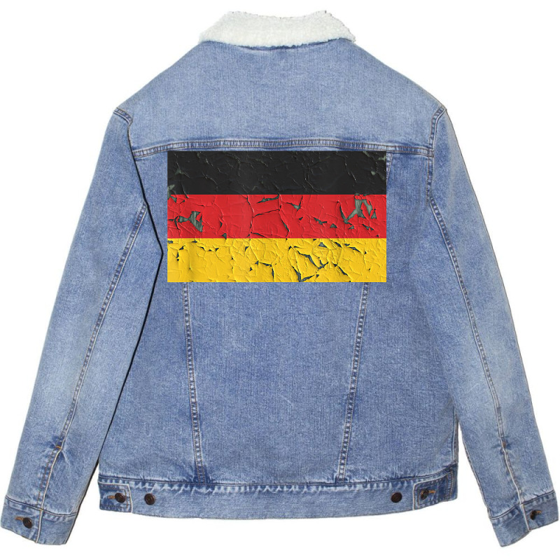 Germany, Berlin, German Flag, T Shirt Unisex Sherpa-lined Denim Jacket | Artistshot