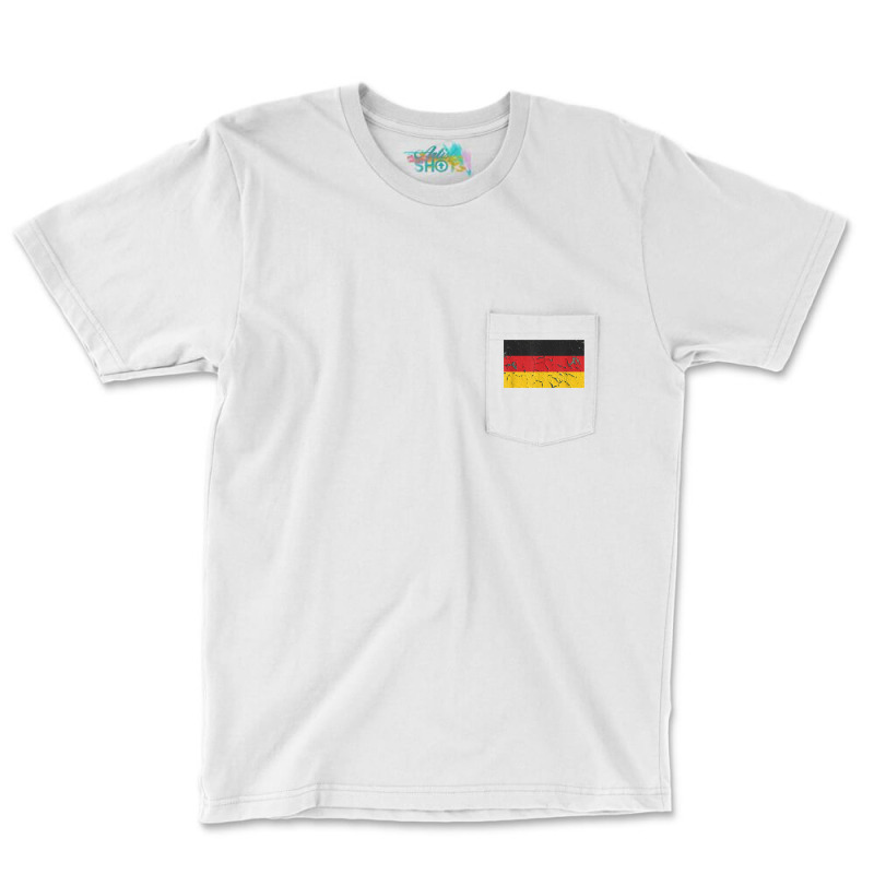 Germany, Berlin, German Flag, T Shirt Pocket T-shirt | Artistshot