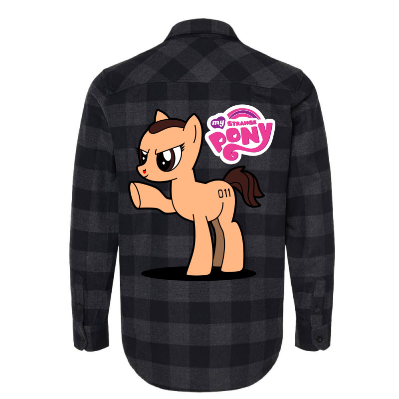 My Strange Pony B Flannel Shirt | Artistshot