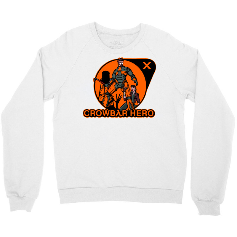 Crowbar Hero Crewneck Sweatshirt | Artistshot