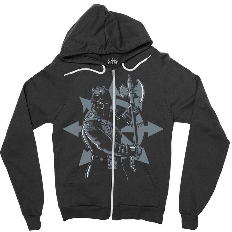 Horseman Zipper Hoodie by ovillabogevr | Artistshot