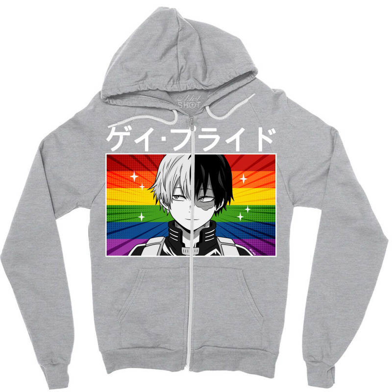 Hot And Cold Says Pride! Zipper Hoodie by ovillabogevr | Artistshot