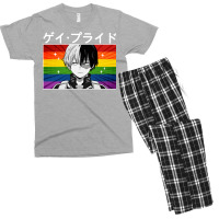 Hot And Cold Says Pride! Men's T-shirt Pajama Set | Artistshot