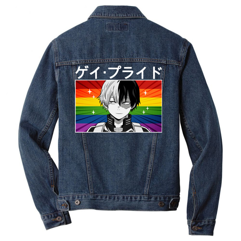 Hot And Cold Says Pride! Men Denim Jacket by ovillabogevr | Artistshot