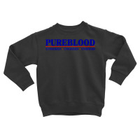 Pure Blood Unmasked Unvaxxed Unafraid Anti Vaccine Toddler Sweatshirt | Artistshot