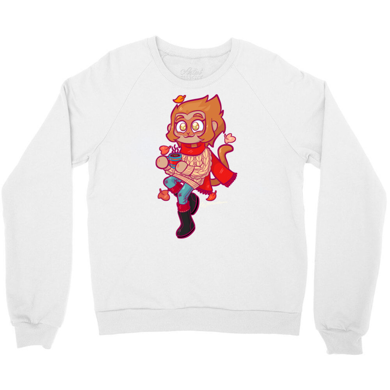 Hot Chocolate Wukong Crewneck Sweatshirt by ovillabogevr | Artistshot