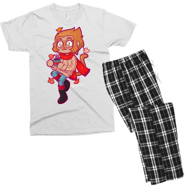 Hot Chocolate Wukong Men's T-shirt Pajama Set by ovillabogevr | Artistshot