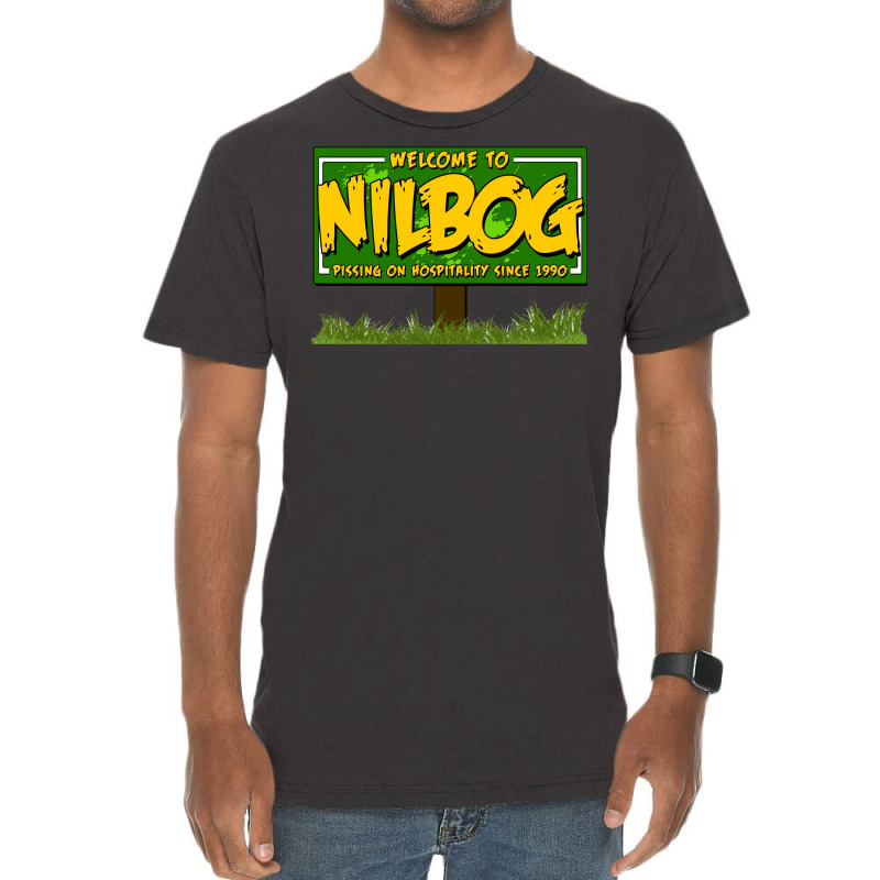 Nilbog! Vintage T-shirt | Artistshot