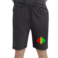 Rasta Skull And Crossbones Vintage Short | Artistshot