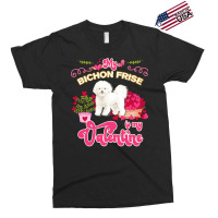 Mom T  Shirt My Bichon Frise Is My Valentine   Dog Lover Gifts For Dog Exclusive T-shirt | Artistshot