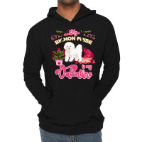 Mom T  Shirt My Bichon Frise Is My Valentine   Dog Lover Gifts For Dog Lightweight Hoodie | Artistshot