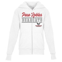 Paso Robles High School Bearcats Pullover Hoodie C Youth Zipper Hoodie | Artistshot