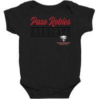 Paso Robles High School Bearcats Pullover Hoodie C Baby Bodysuit | Artistshot