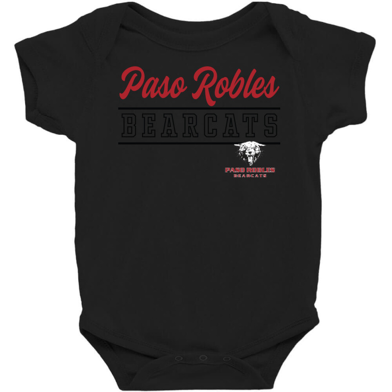 Paso Robles High School Bearcats Pullover Hoodie C Baby Bodysuit by terrilyn | Artistshot