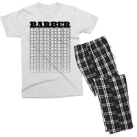 Barber Cool Travel (1) Men's T-shirt Pajama Set | Artistshot