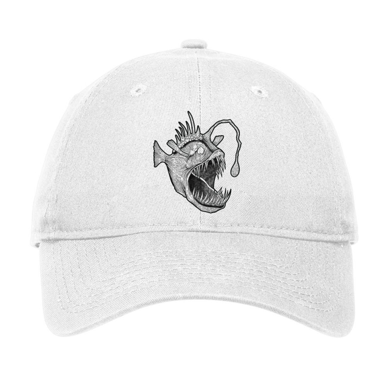 Dark Anglerfish Adjustable Cap by karkhycoulamr | Artistshot