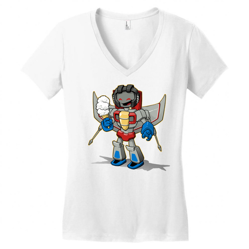 I Scream... Women's V-Neck T-Shirt by ovillabogevr | Artistshot