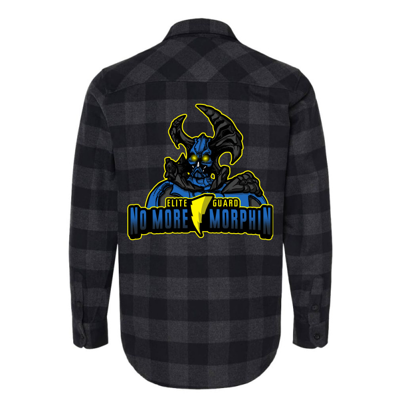 No More Morphin Flannel Shirt | Artistshot