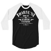 Daryl's House Of Exotic Cuisine 3/4 Sleeve Shirt | Artistshot