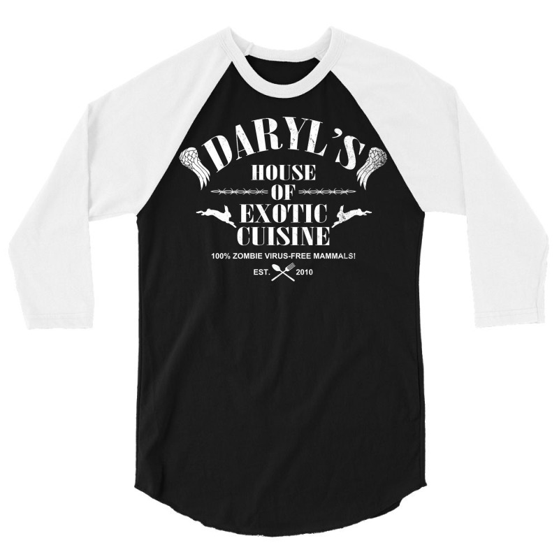 Daryl's House Of Exotic Cuisine 3/4 Sleeve Shirt | Artistshot