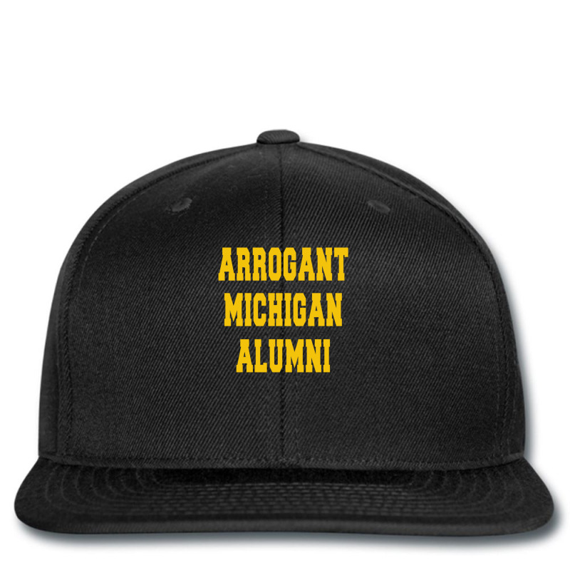 Arrogant Michigan Alumni Printed Hat | Artistshot