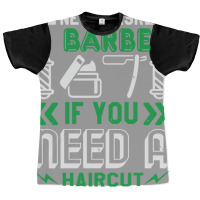 Barber Shop Haircut Beard Hairdresser Gift Cute Lo Graphic T-shirt | Artistshot