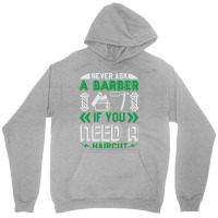 Barber Shop Haircut Beard Hairdresser Gift Cute Lo Unisex Hoodie | Artistshot