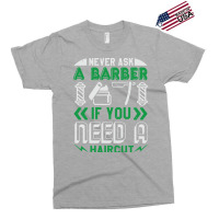 Barber Shop Haircut Beard Hairdresser Gift Cute Lo Exclusive T-shirt | Artistshot