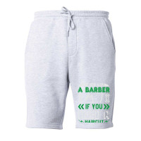 Barber Shop Haircut Beard Hairdresser Gift Cute Lo Fleece Short | Artistshot