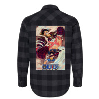 Luffy One Piece Flannel Shirt | Artistshot