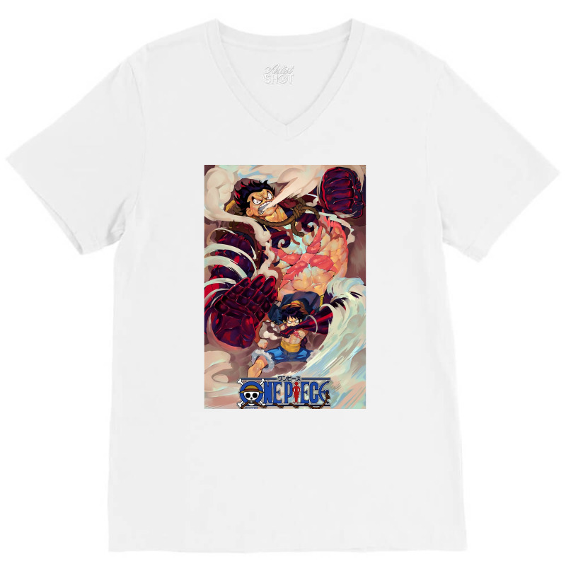 Luffy One Piece V-neck Tee | Artistshot