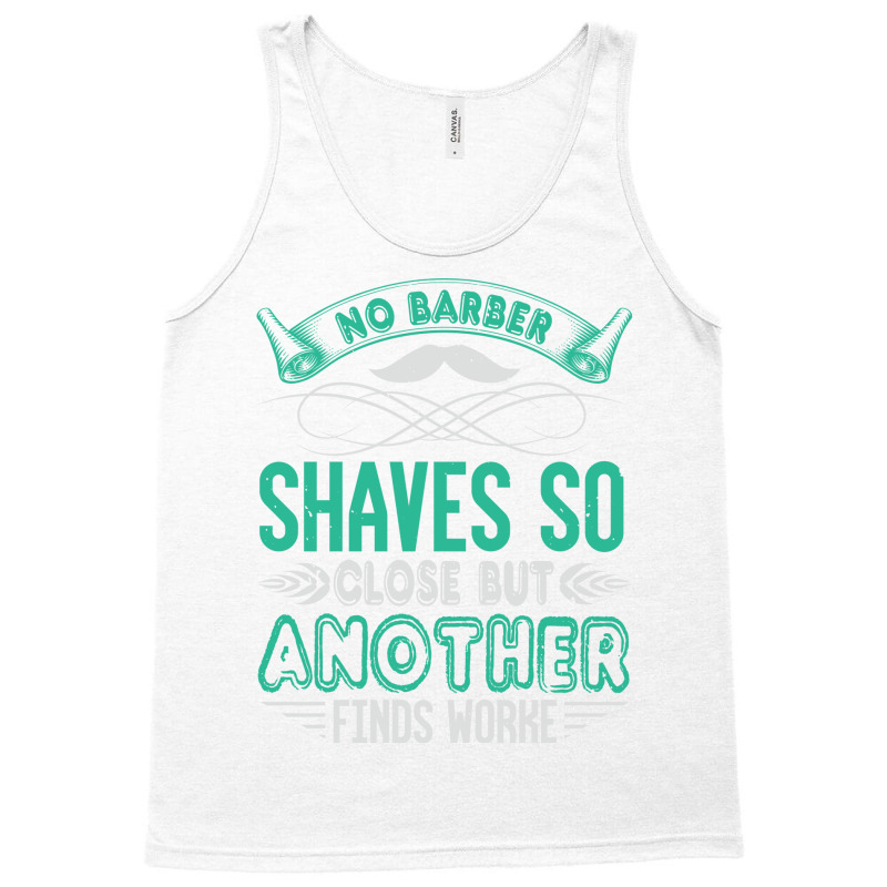 Barber Shop Haircut Beard Hairdresser Gift Summer Tank Top | Artistshot