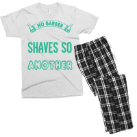 Barber Shop Haircut Beard Hairdresser Gift Summer Men's T-shirt Pajama Set | Artistshot