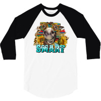 Smart Ass Donkey 3/4 Sleeve Shirt | Artistshot