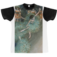 Swaying Dancer Dancer In Green Nature Graphic T-shirt | Artistshot