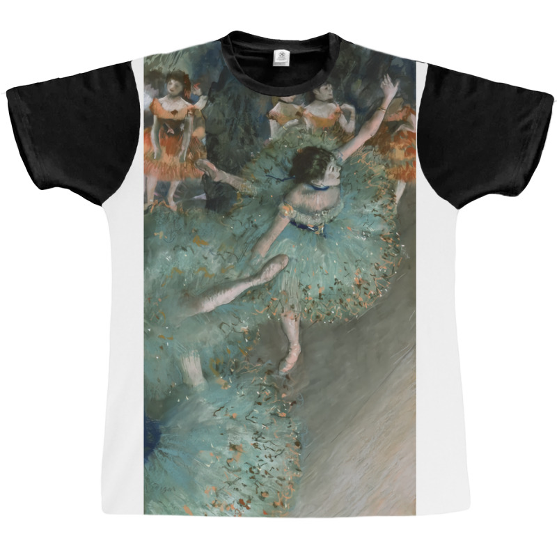 Swaying Dancer Dancer In Green Nature Graphic T-shirt | Artistshot