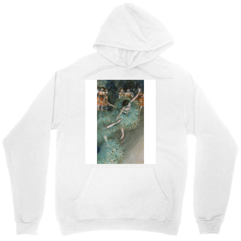 Swaying Dancer Dancer In Green Nature Unisex Hoodie | Artistshot