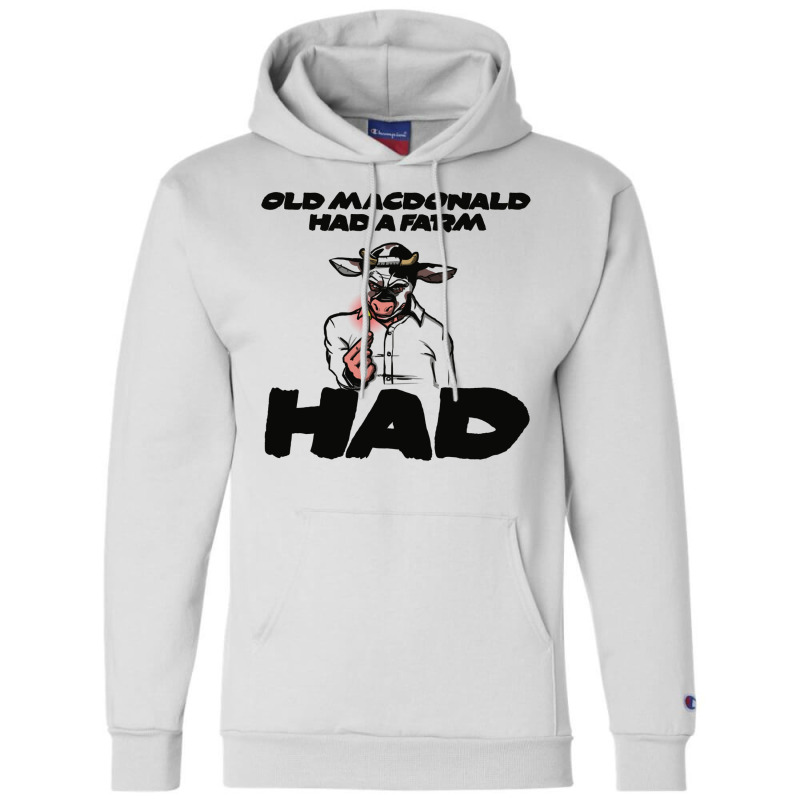 Old Macdonald Champion Hoodie | Artistshot